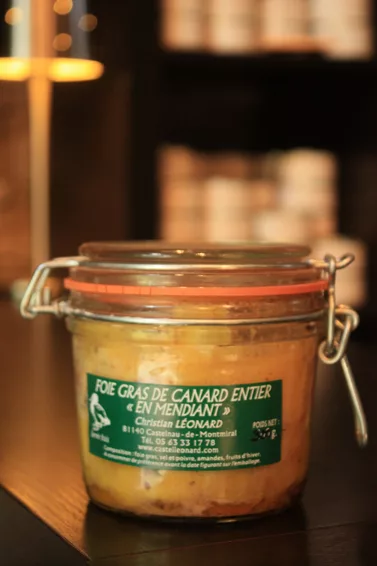 conserve foie gras de canard