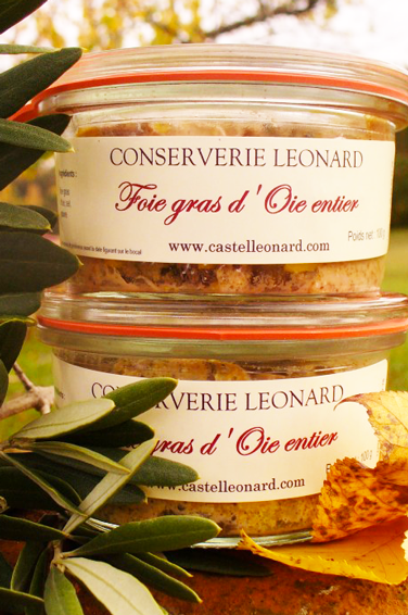 conserve artisanale foie gras d'oie